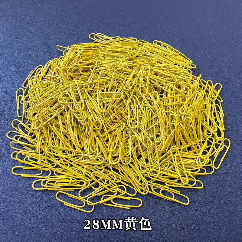 Wholesale Color paper clip 28mm paper clip 33mm folder folder 50mm multicolor 25mm color paper clip