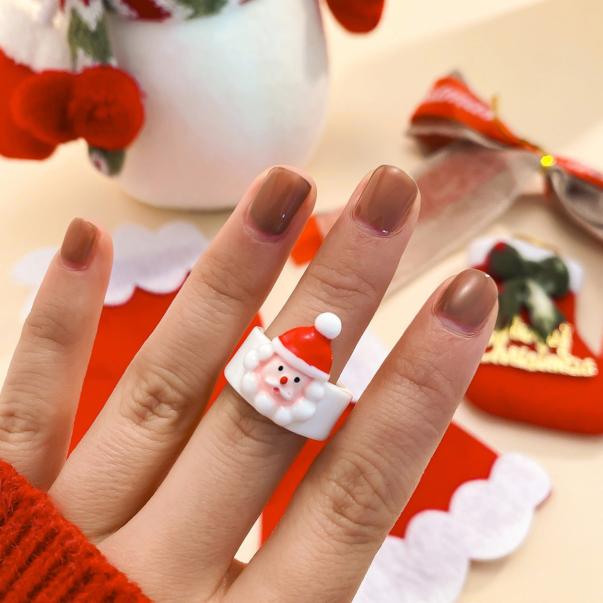 Wholesale Christmas series cute rings