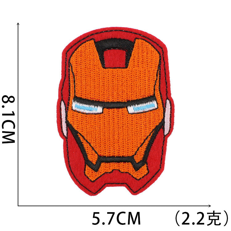 Wholesale Polyester Cartoon Embroidered Patch Iron On Dinosaur Badge For Clothing OLY Exclusive