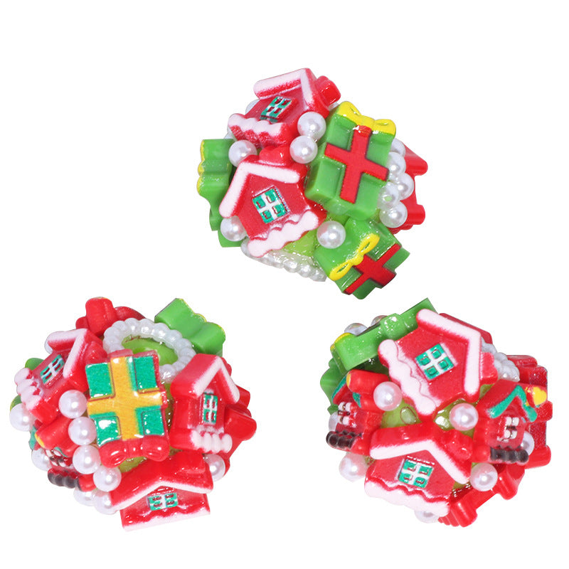 Wholesale 10pcs/packChristmas themed DIY  Beads
