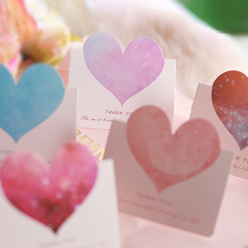 Wholesale of 10pcs/pack Mother's Day Love Paper Greeting Cards