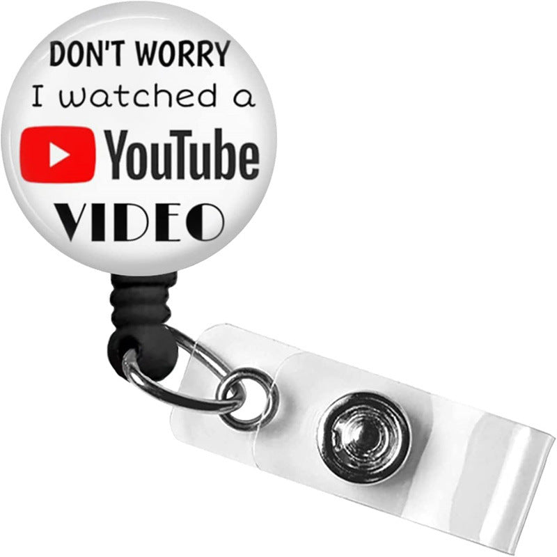 Wholesale ABS Rainbow Retractable Easy Pull Keychain