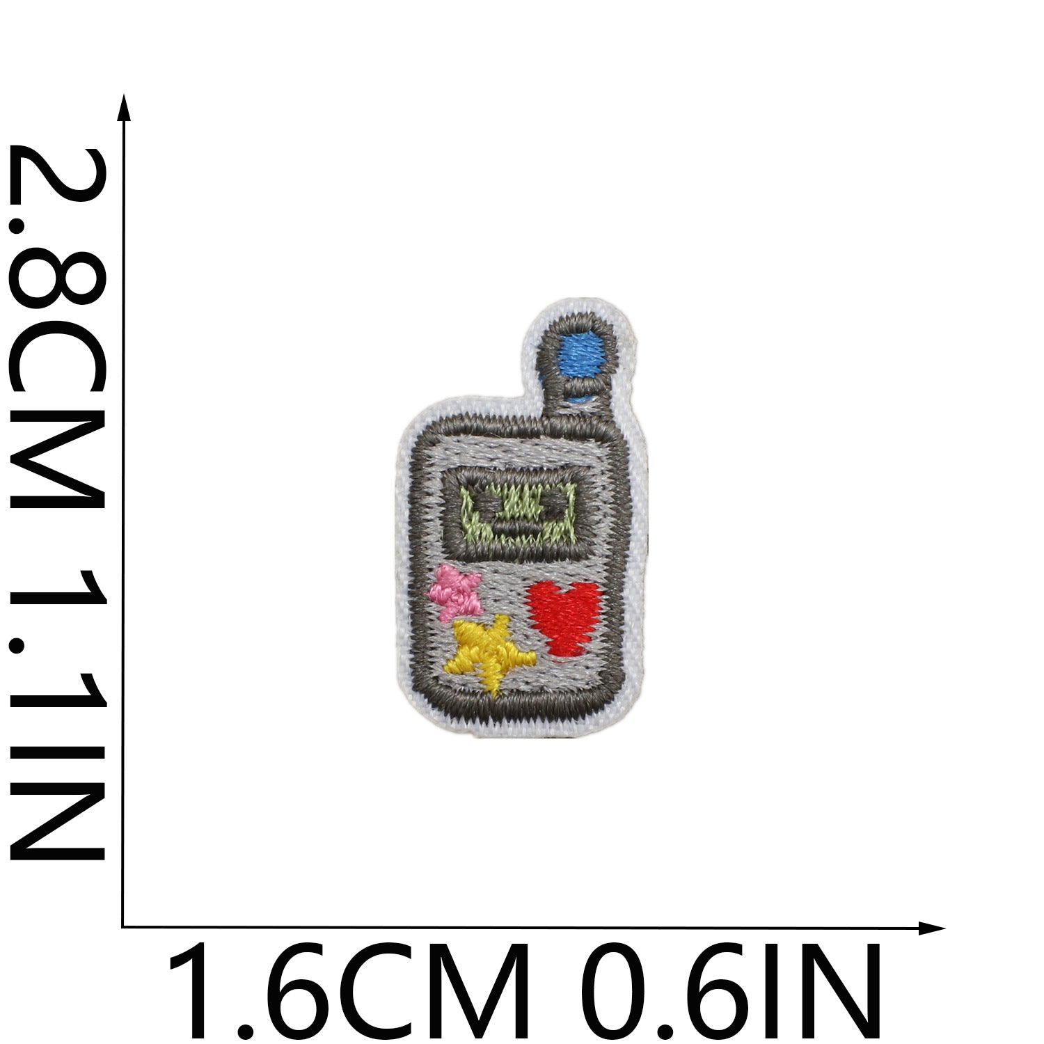 Wholesale Drink Cup Cow And Rice Ball Embroidered Iron On Patch Card Set For Clothing DIY Chic Accessory
