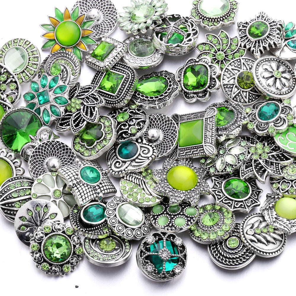 Wholesale Vintage Leather DIY Snap Bracelet