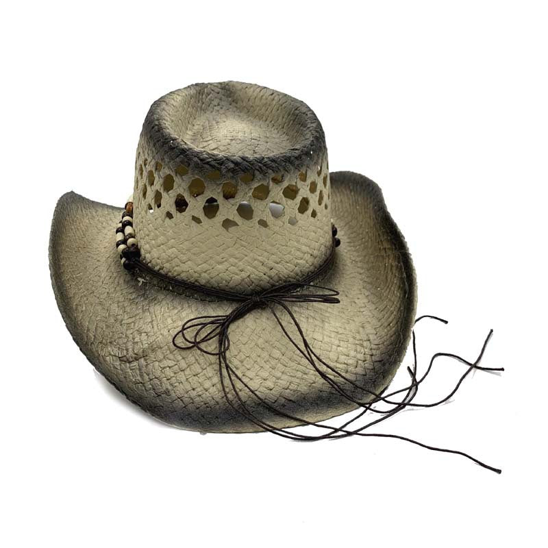 Wholesale Ethnic Style Hollowed Out Western Straw Woven Cowboy Hats