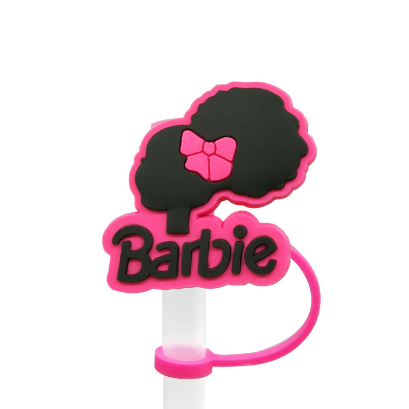 Wholesale 10PCS Street Culture Straw Set Silicone Dust Stopper Straw Tube Cap