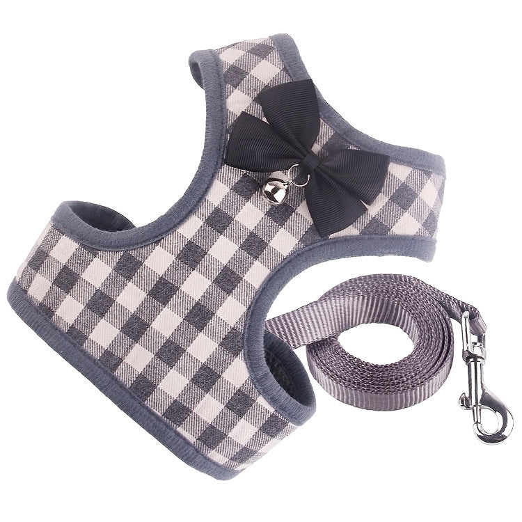 Wholesale Plaid Vest Anti-breakaway Traction Rope