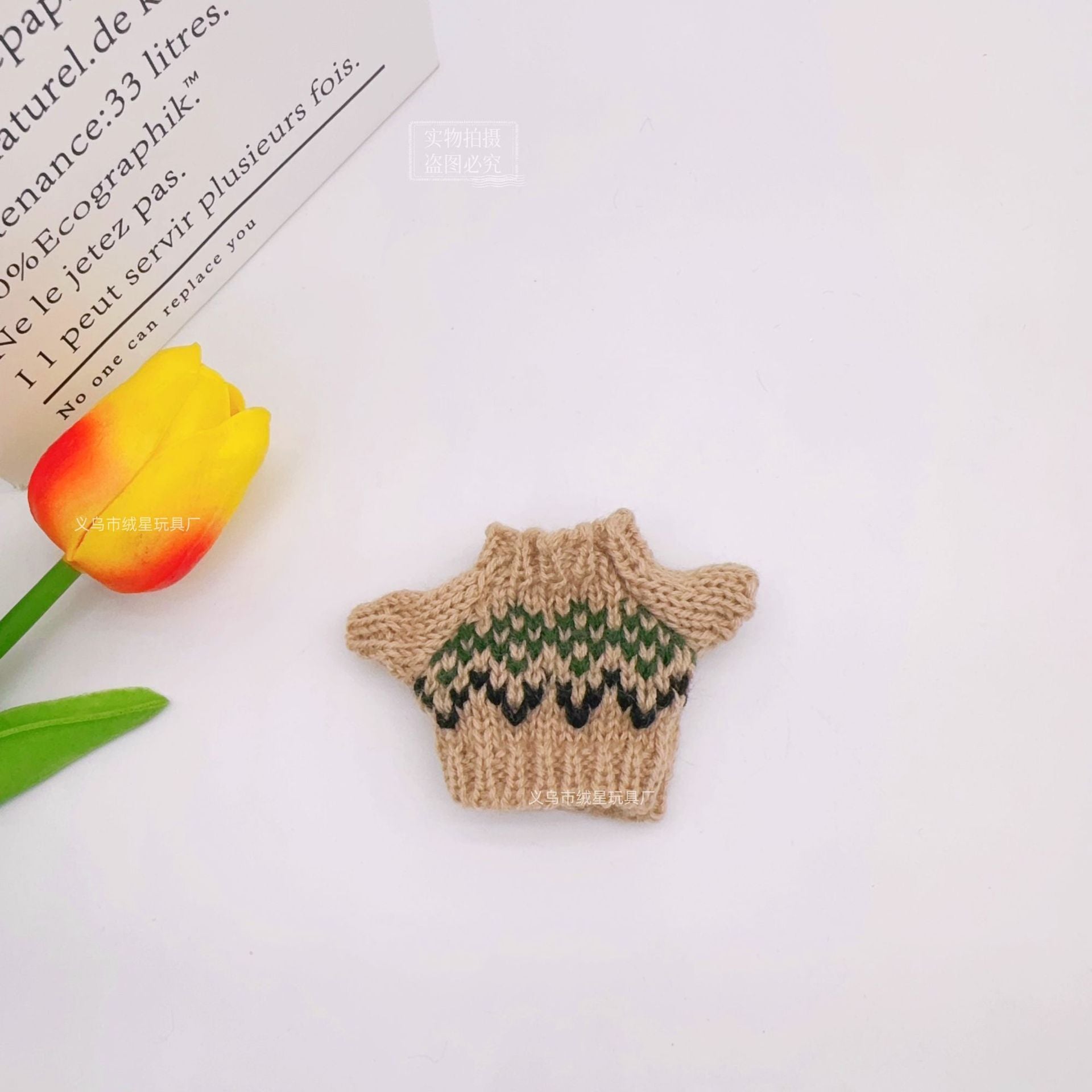 Wholesale Creative Cotton Sweater Doll Accessories Little Clothes for Cotton Dolls Dog Leader Costume Toy Series Life Category
