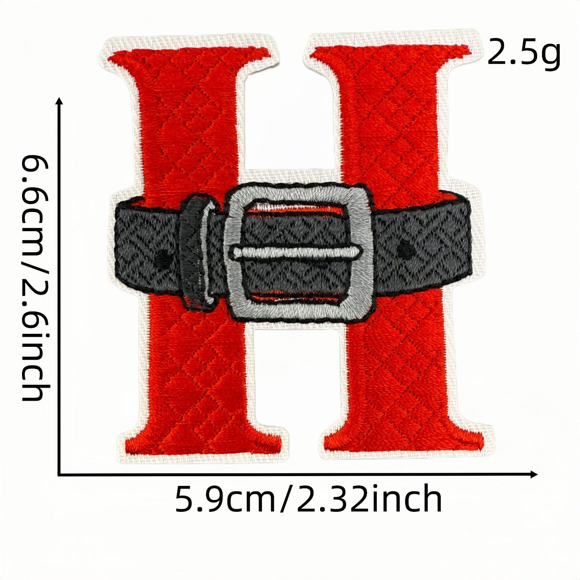 Wholesale The 26 letters of the alphabet for Christmas DIY Patches