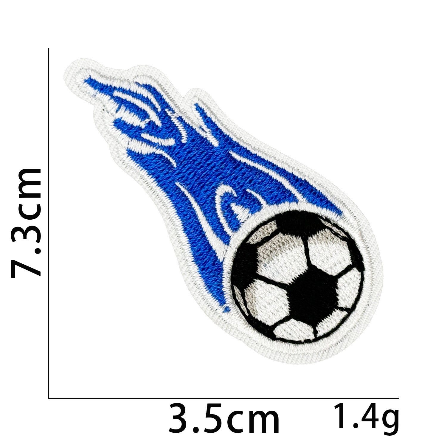 Wholesale 10pcs Sports Football  embroidered patch