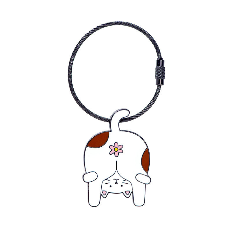 Llavero de metal animal al por mayor