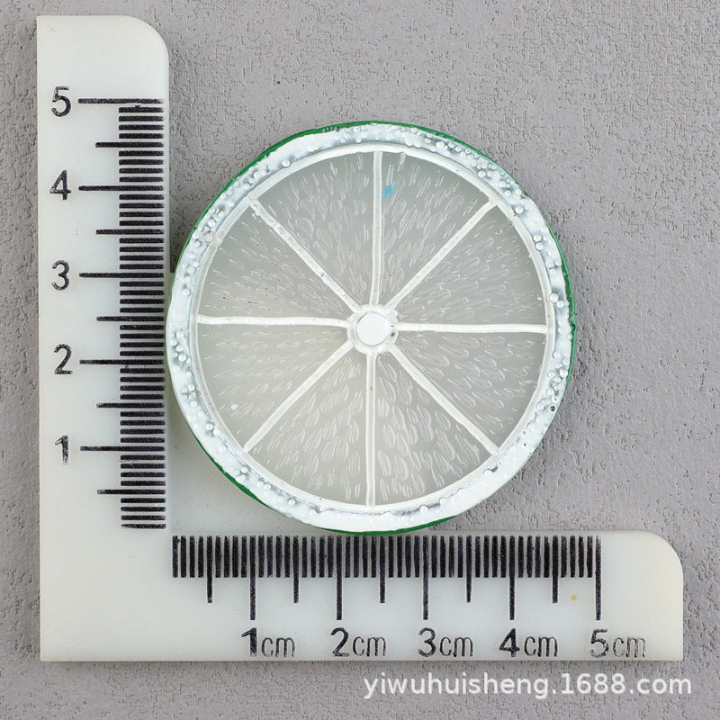 Wholesale 50pcs DIY Watermelon Strawberry Pineapple Fruit Homemade Cream Glue Resin Hole Shoe Patch FlatBack