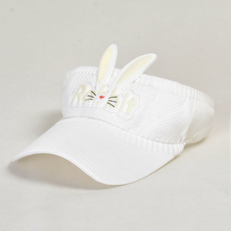 Polyester de verano al por mayor niños de dibujos animados conejo vacío