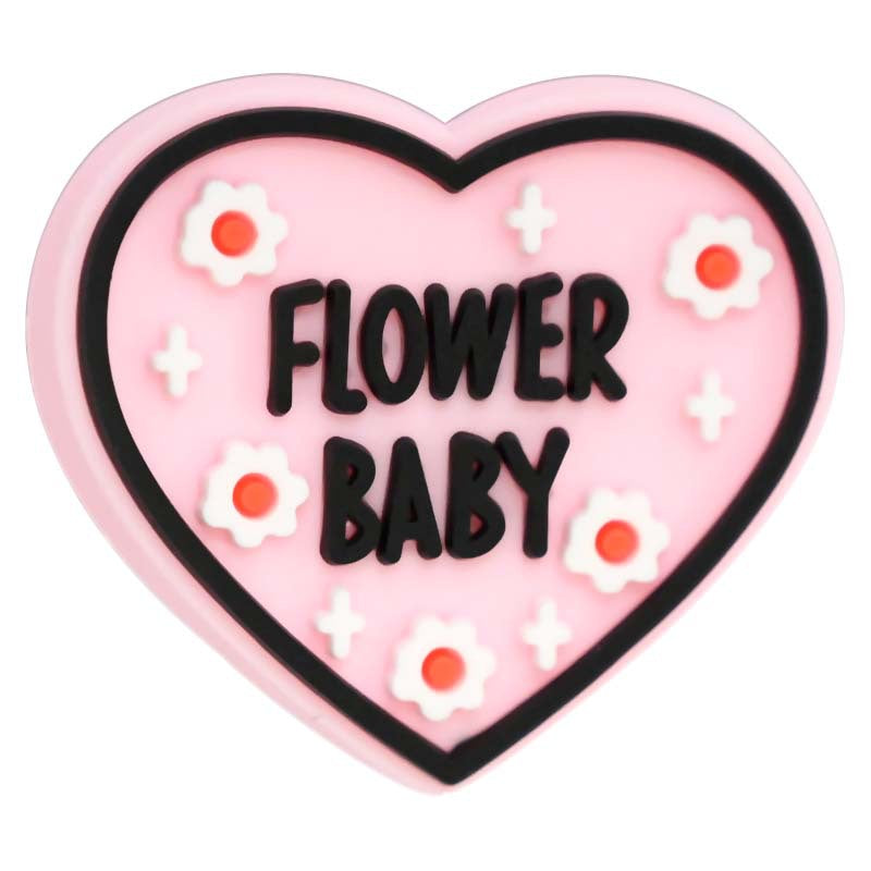 Wholesale Random 100pcs Valentine' s Day Heart Flower Series Focal Beads