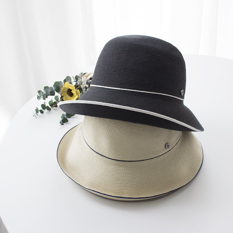 Sombrero de cubo trenzado de algodón al por mayor