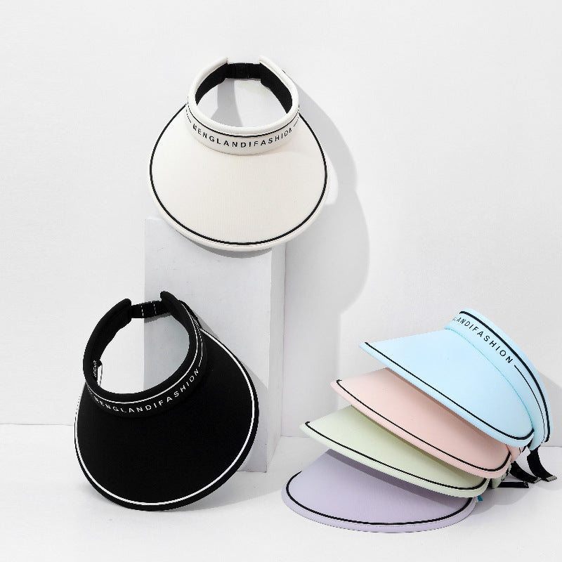 Summere de verano para niños de algodón UV Protección UV Gat de copa de algodón grande