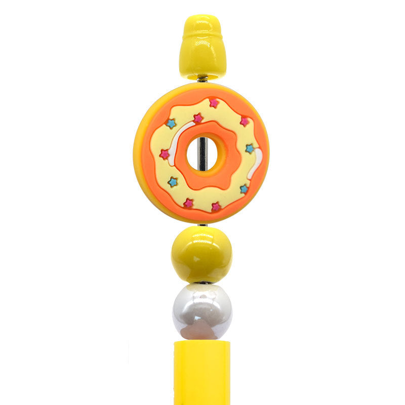 Wholesale  Random 100pcs Cartoon Food Donuts Cute Resin  Beads Focal Beads