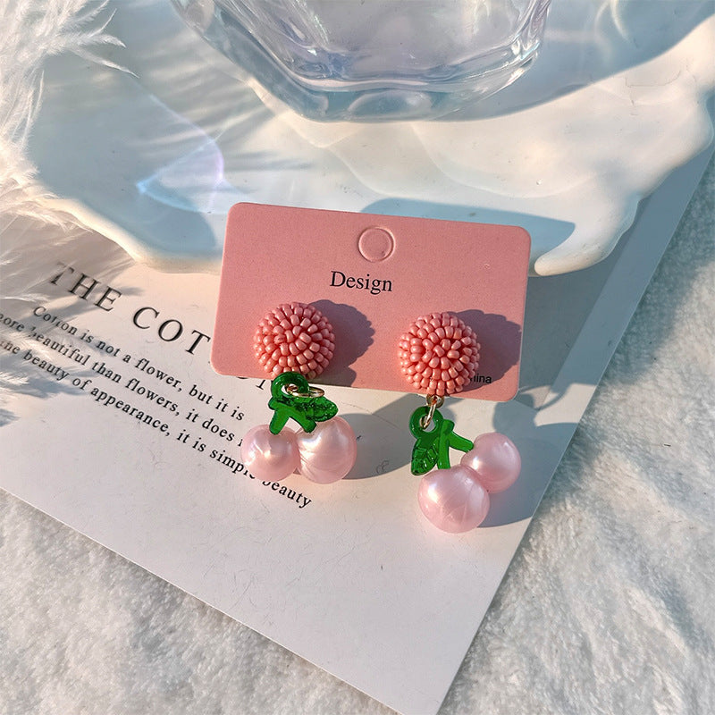 Wholesale Town Shop Treasure Acrylic Earrings