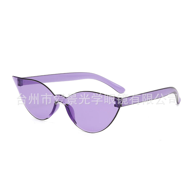 Wholesale Cat Eye Sunglasses Candy Color Sunglasses