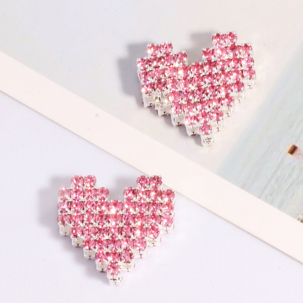 Wholesale 6pcs/psck love hole straight hole beaded loose DIY beads