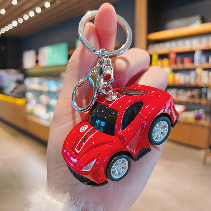 Wholesale Cartoon Mini Car Models Alloy Keychains