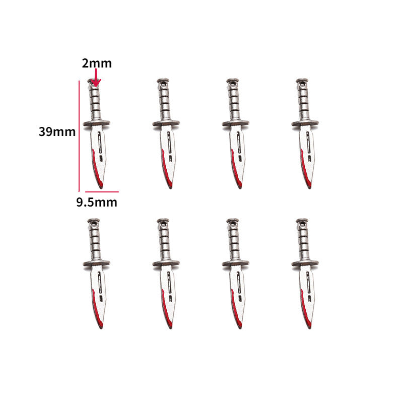Wholesale 10pcs  Jewelry Accessories 20 Anime Weapons Decorations