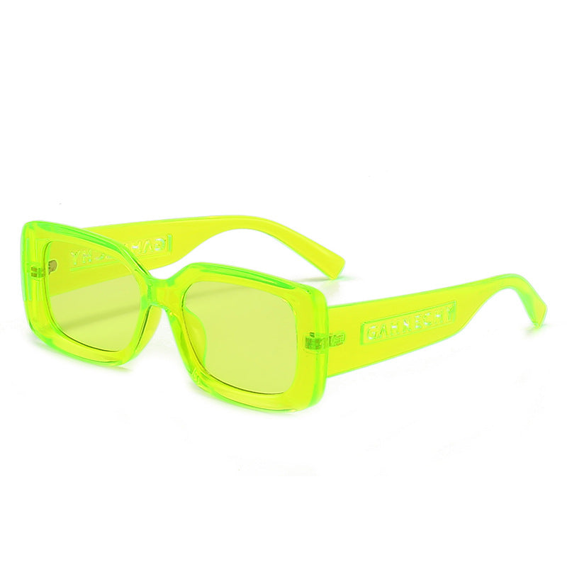 Wholesale PC Small Square Frame Hollow Sunglasses