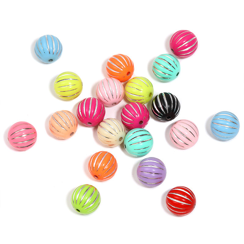 Wholesale 100pcs/pack 15mm acrylic lantern beads diy loose beads