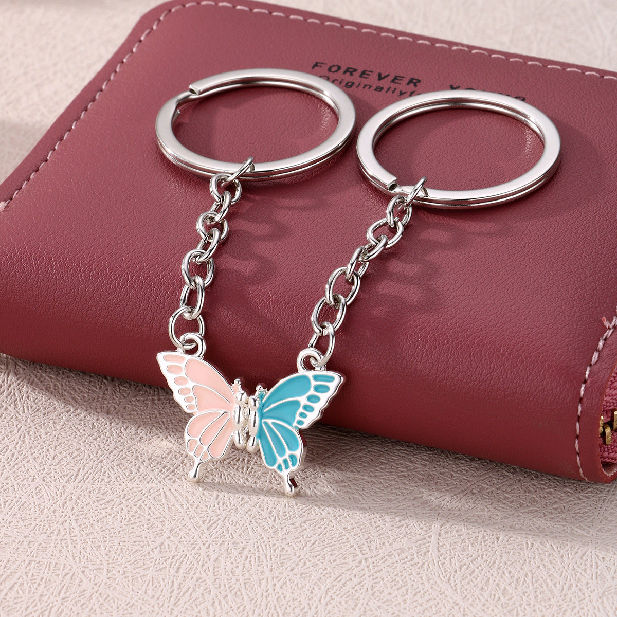 Wholesale Alloy Cartoon Rabbit Keychain