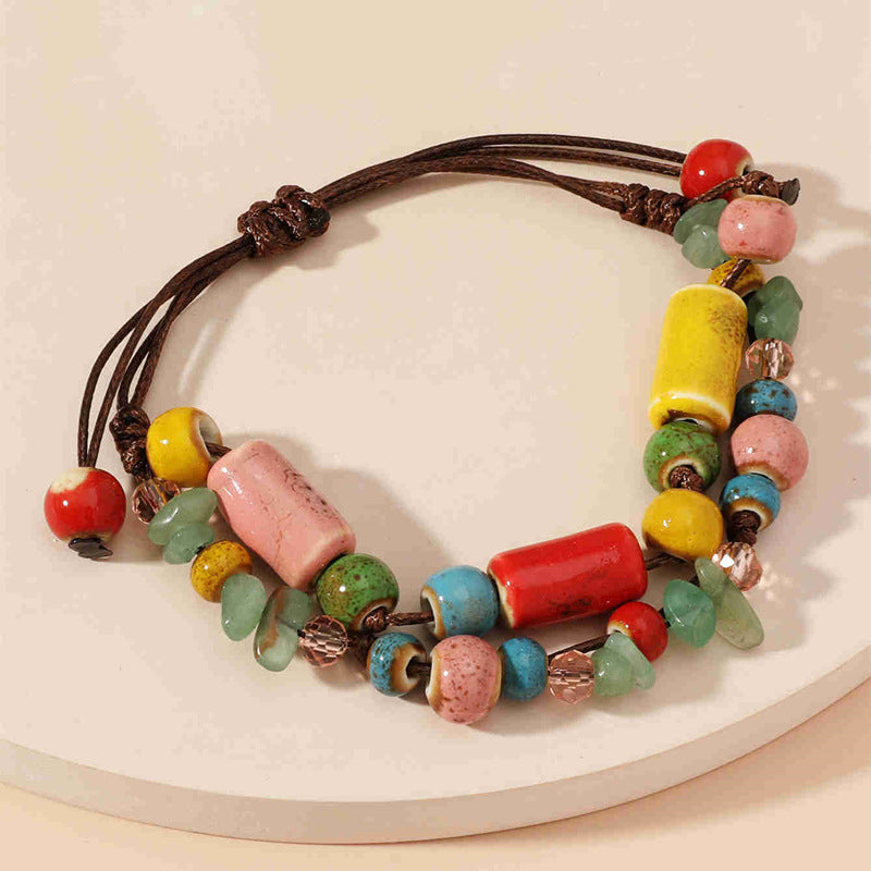 Wholesale Vintage Summer Ceramic Bracelet