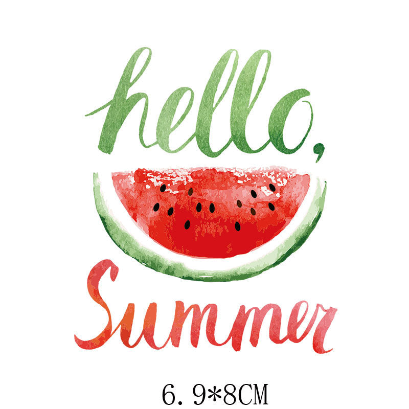 Wholesale Summer Cartoon Heat Transfer   UV DTF Ready to Press Transfers Wraps