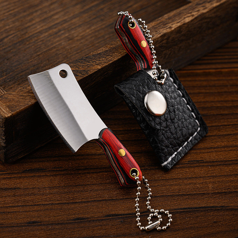 Wholesale Mini Kitchen Knife Blade Handmade Keychain