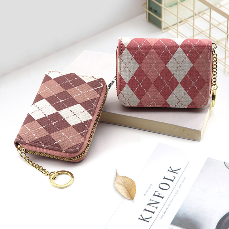 Wholesale Large Capacity Multi Slot Zipper PU Wallet