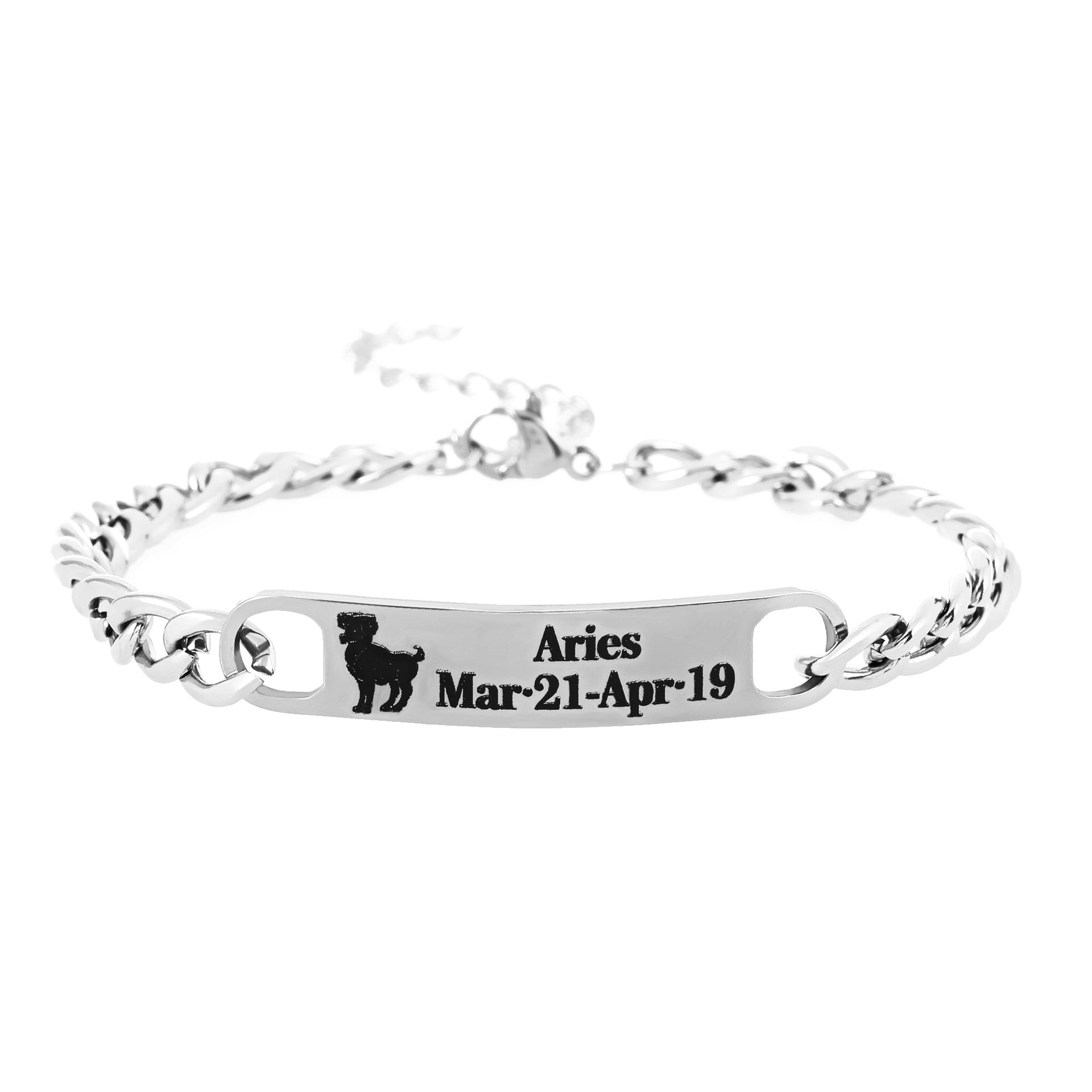 Wholesale Twelve Constellations Stainless Steel Bracelet