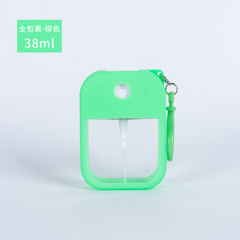 Wholesale DIY Silicone Set Spray Bottle 38ml Alcohol Perfume Hand Sanitizer Spray Bottle Travel Bottling Set Can Be Wraped Can Be DIY