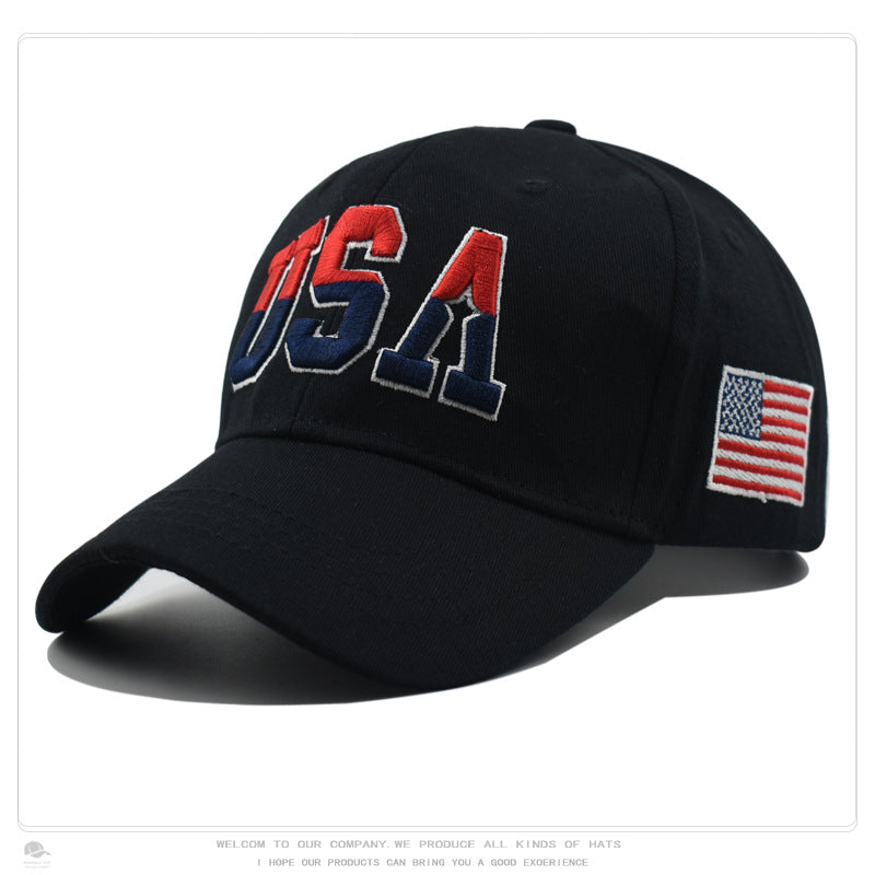 Wholesale Letter Embroidered Outdoor Sunscreen Baseball Cap