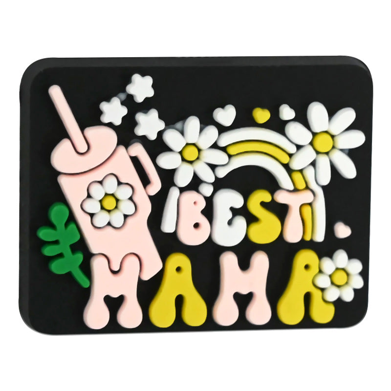 Wholesale Random 100pcs/pack Colorful bead cartoon  Focal Beads