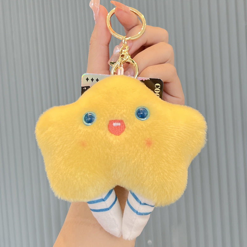 Llaves de felpa de las estrellas pequeñas al por mayor