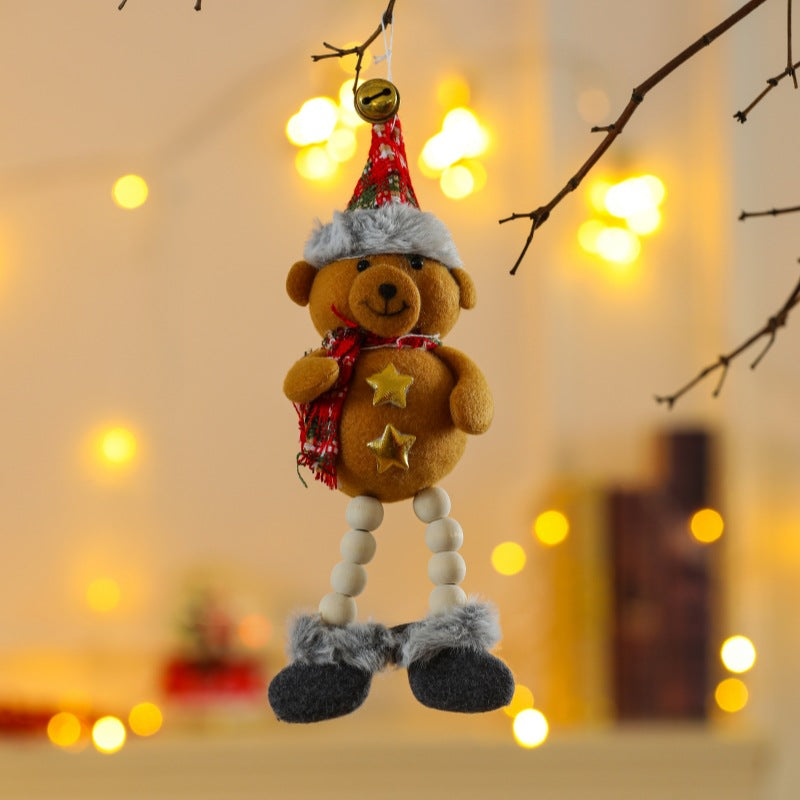 Wholesale Christmas Decorations Christmas Tree Cartoon Small Pendants