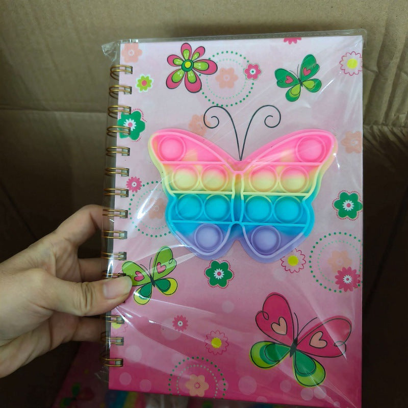 Wholesale cute cartoon coil notebook decompression notebook