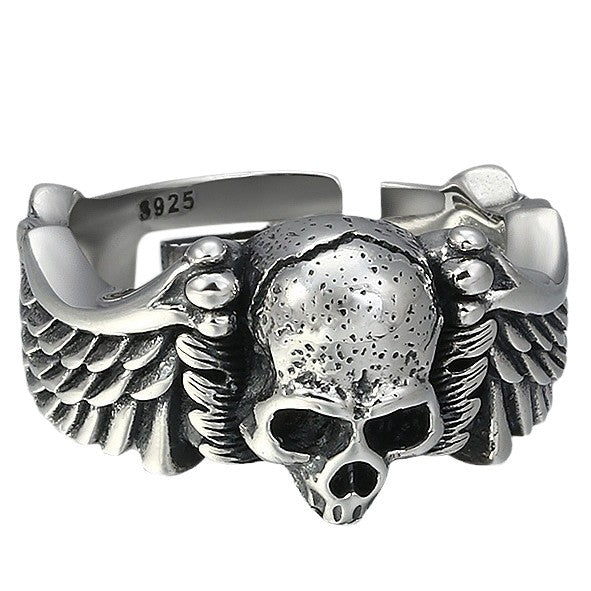 Wholesale Hip-hop punk style devil angel personality trendy ring