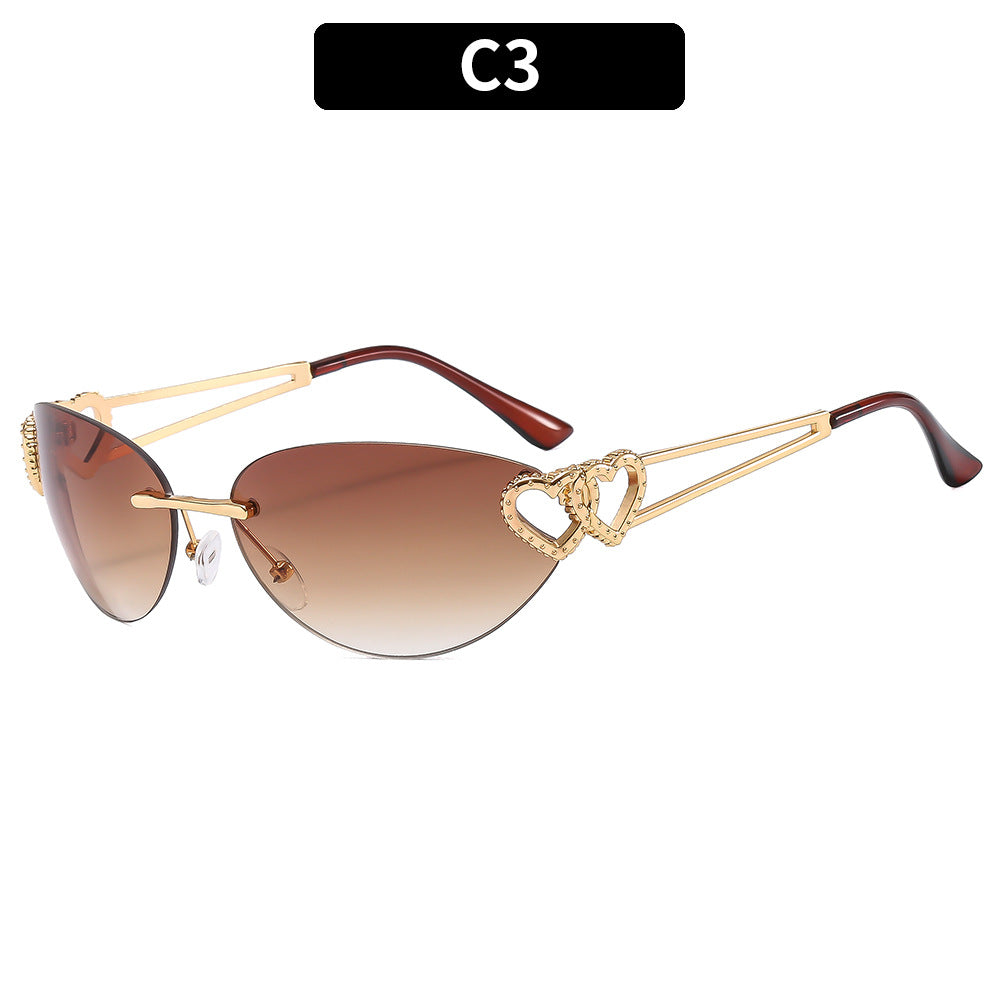 Wholesale Frameless Y2K Spice Sunglasses