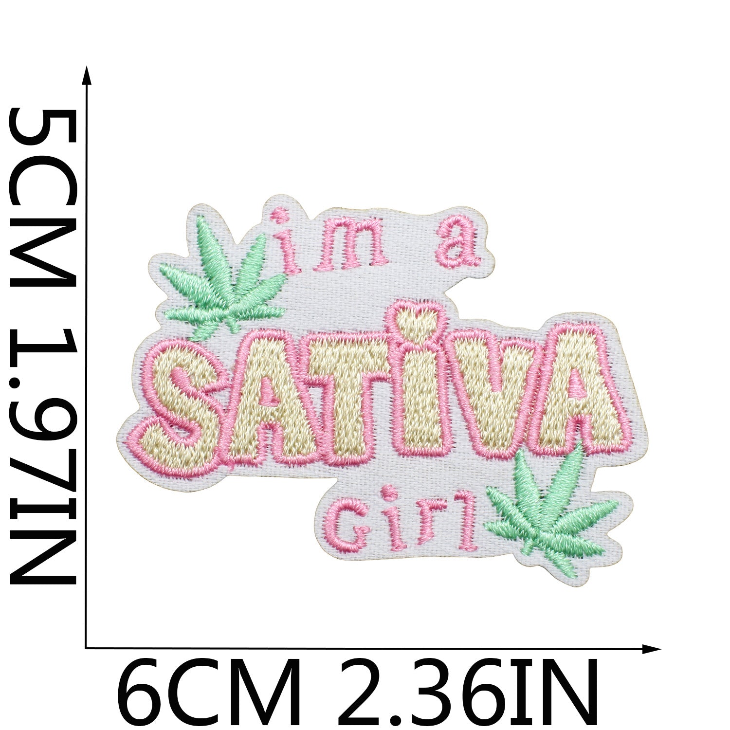 Wholesale Stylish Embroidered Maple Leaf Patch For Teen Girls Clothing Decorative Accent DIY Craft Supply