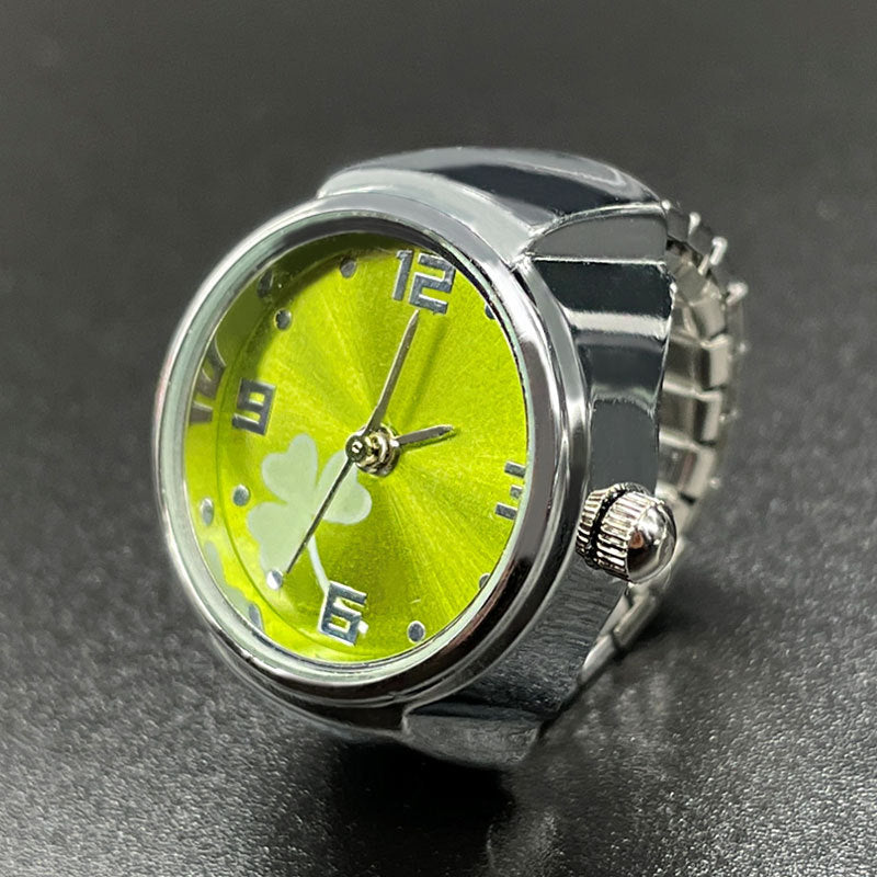 Wholesale [Ring Watch] fashion men and women couple alloy shell ring watch