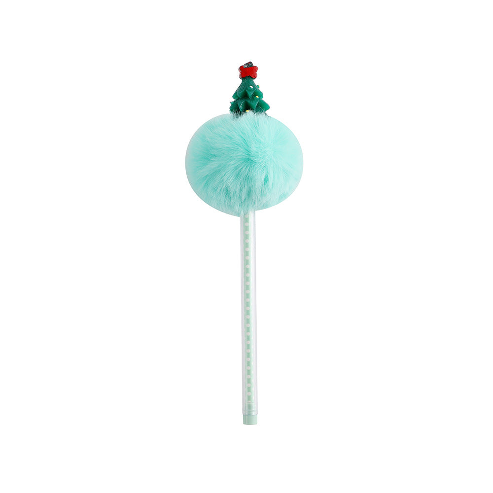 Wholesale Christmas Series Plush Ballpoint Pen
