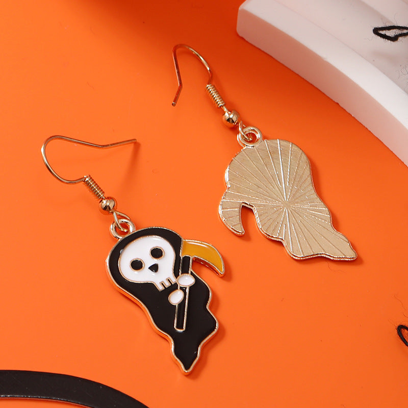 Wholesale Halloween Element Earrings Dark Punk Halloween Earrings