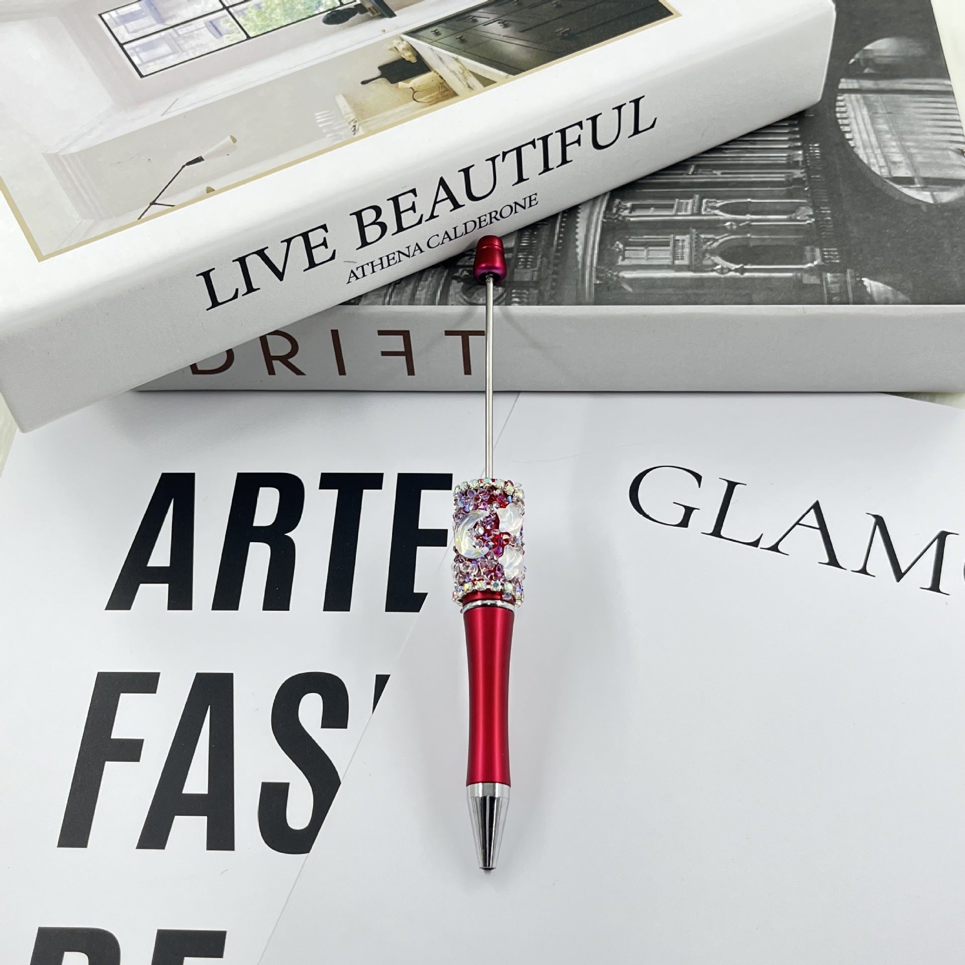 Wholesale 5pcs Sugar Star and Moon Fancy Beadable Pens