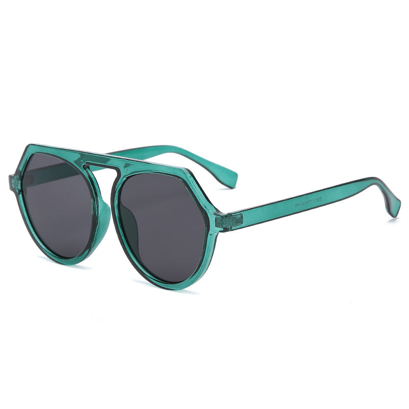 Wholesale Transparent Frame PC Sunglasses