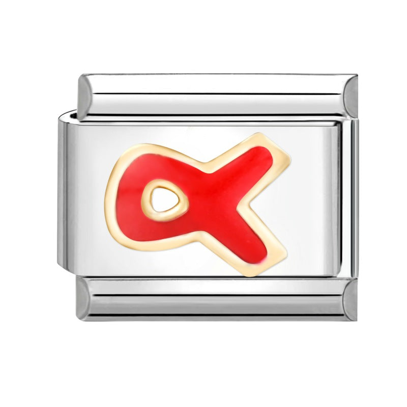 Wholesale Italian Charm Bracelet 9mm DIY Splicing Removable Stainless Steel Composable Bracelet