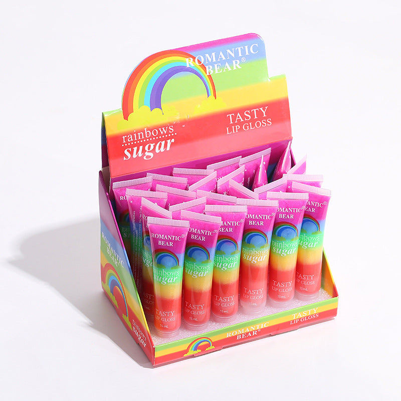 Wholesale 24PCS/PACK Plastic Colorful Lip Oil Lip Gloss